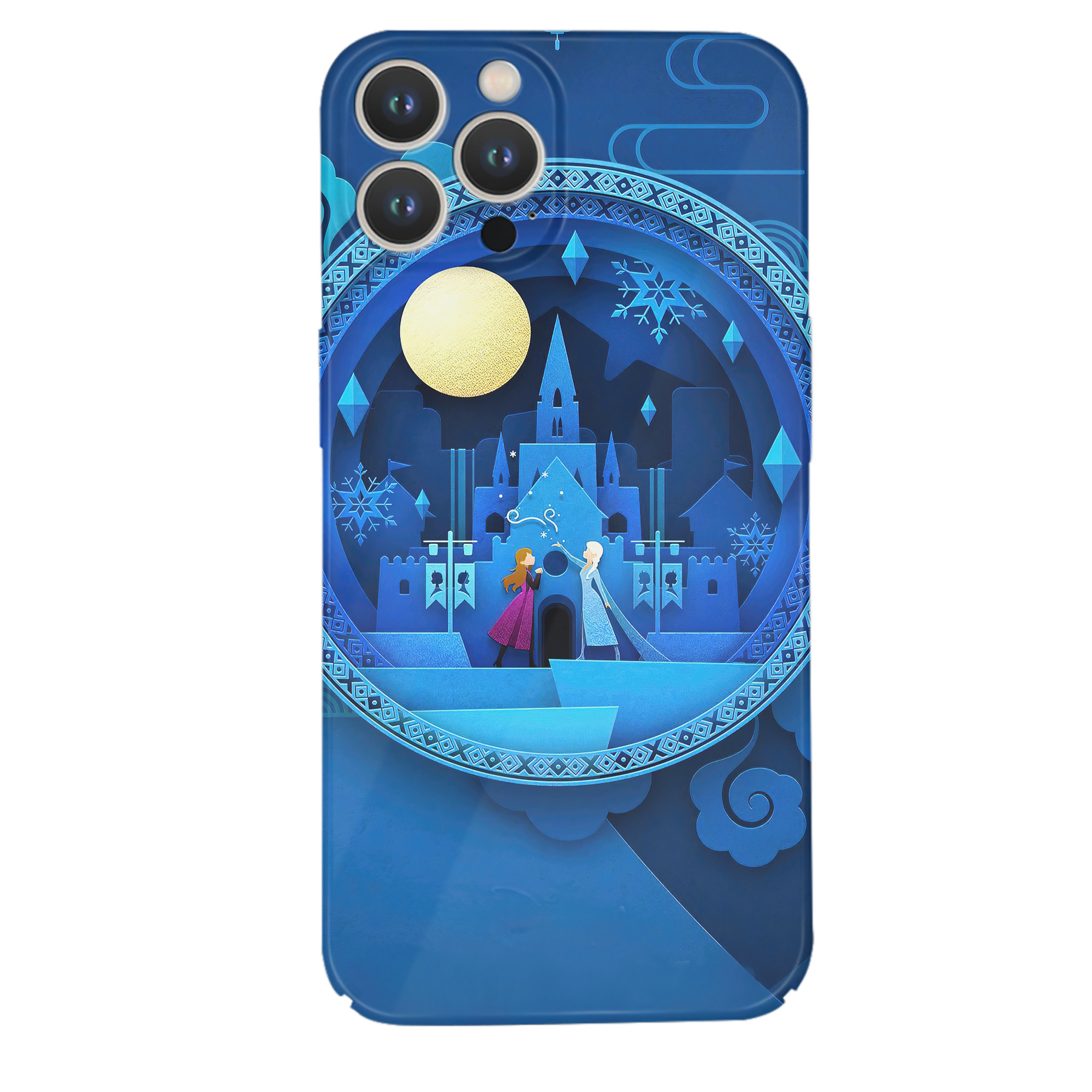 （画像用） アナと雪の女王 アンナ エルサ Frozen Anna Elsa 【iPhone 14シリーズ対応】ハードケース
